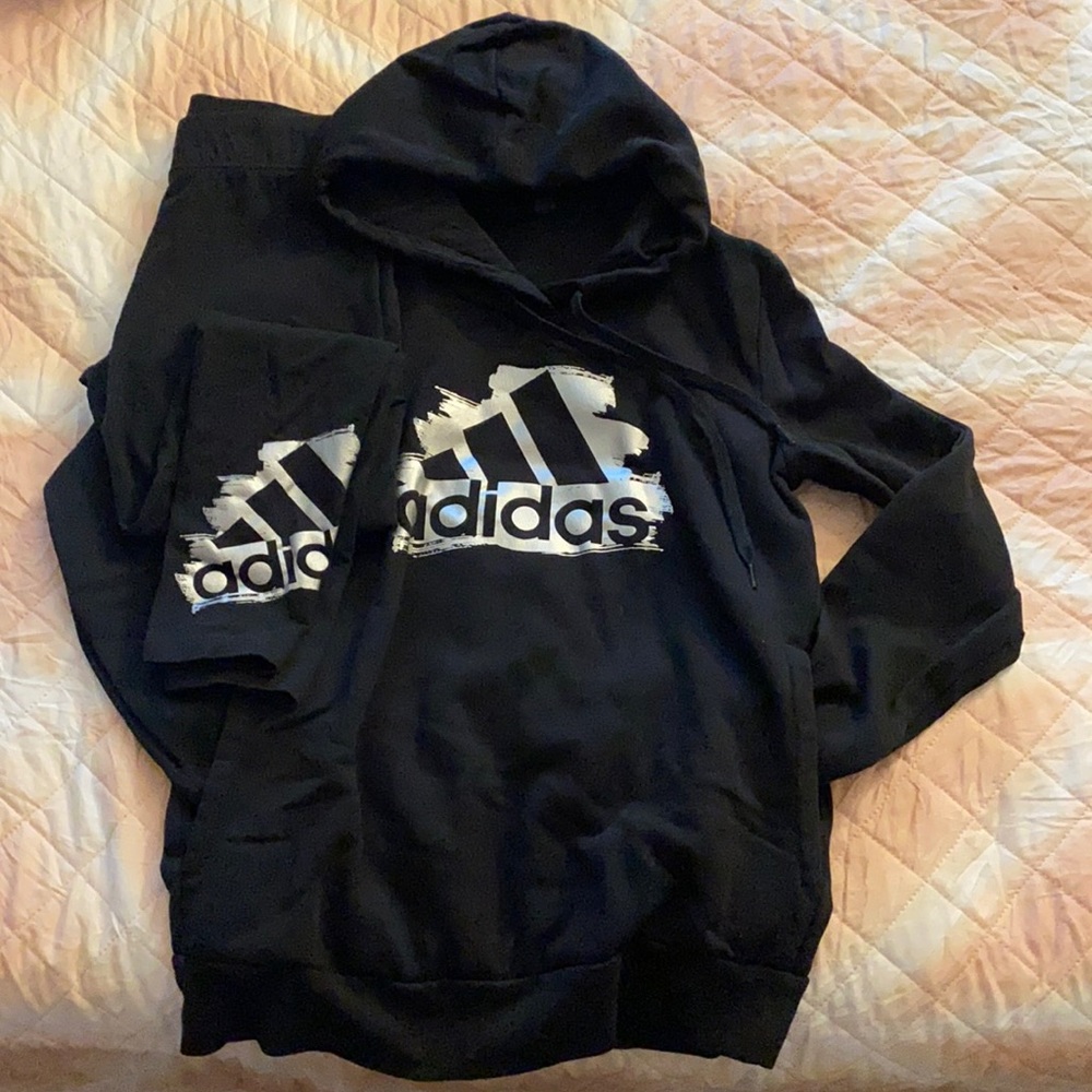 Adidas Hoodie and Legging Set